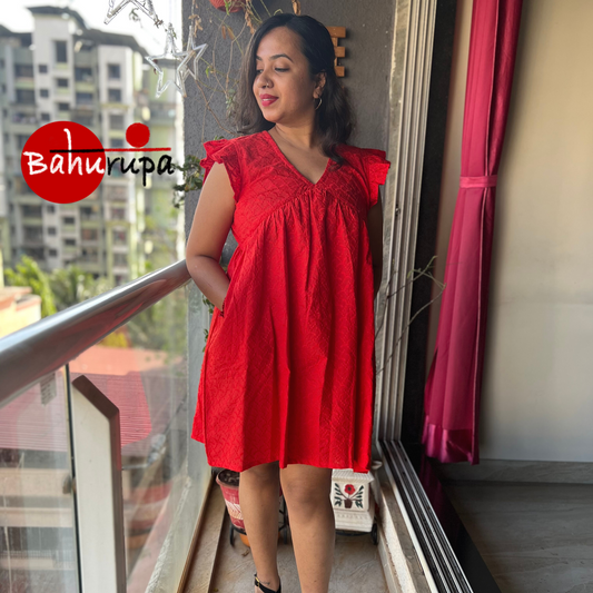 Candy Red Summer Dress